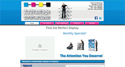 Desktop Screenshot of aadvantagedisplays.com
